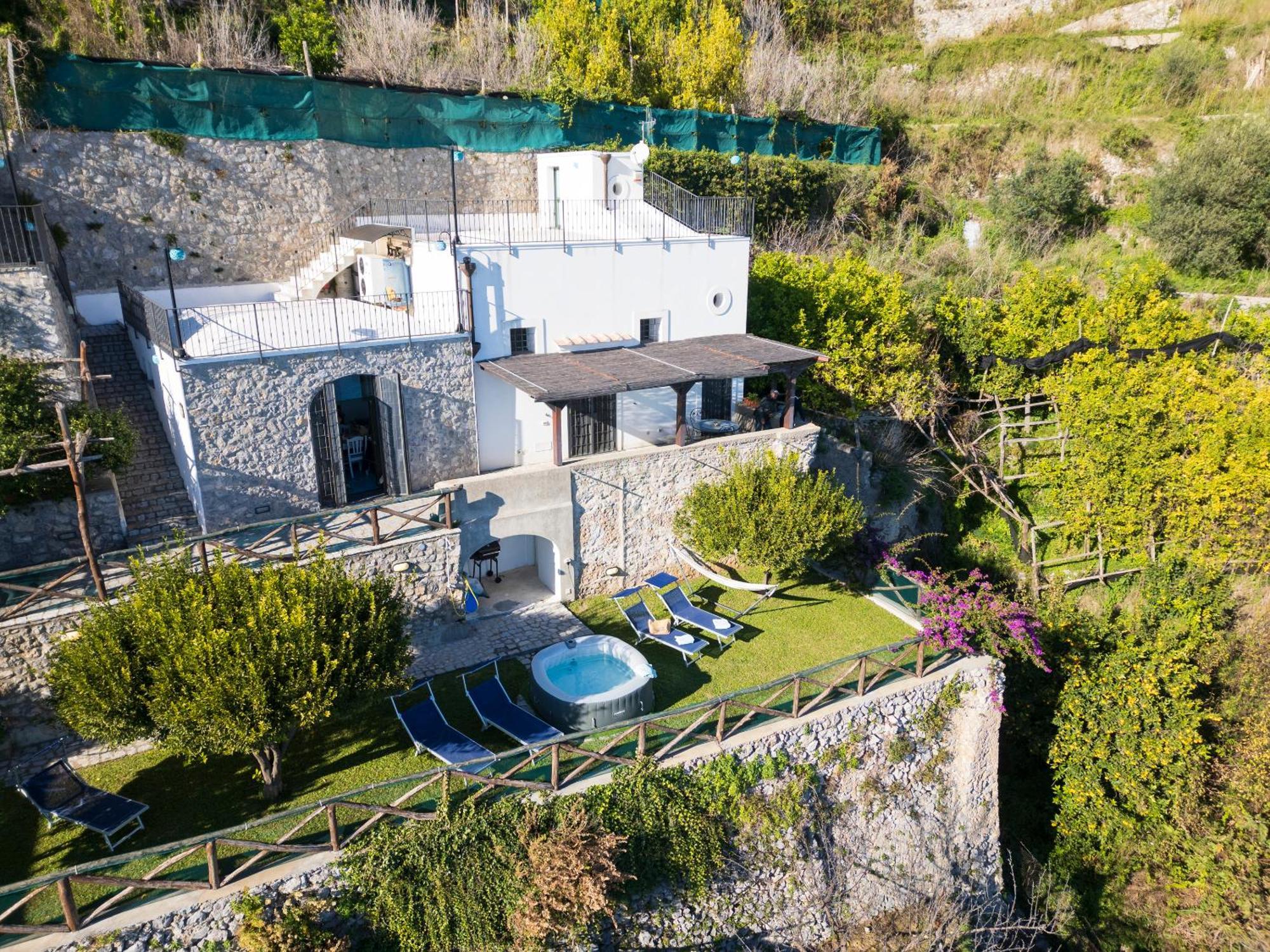 La Cascina - Villa Nenno Conca dei Marini Zewnętrze zdjęcie