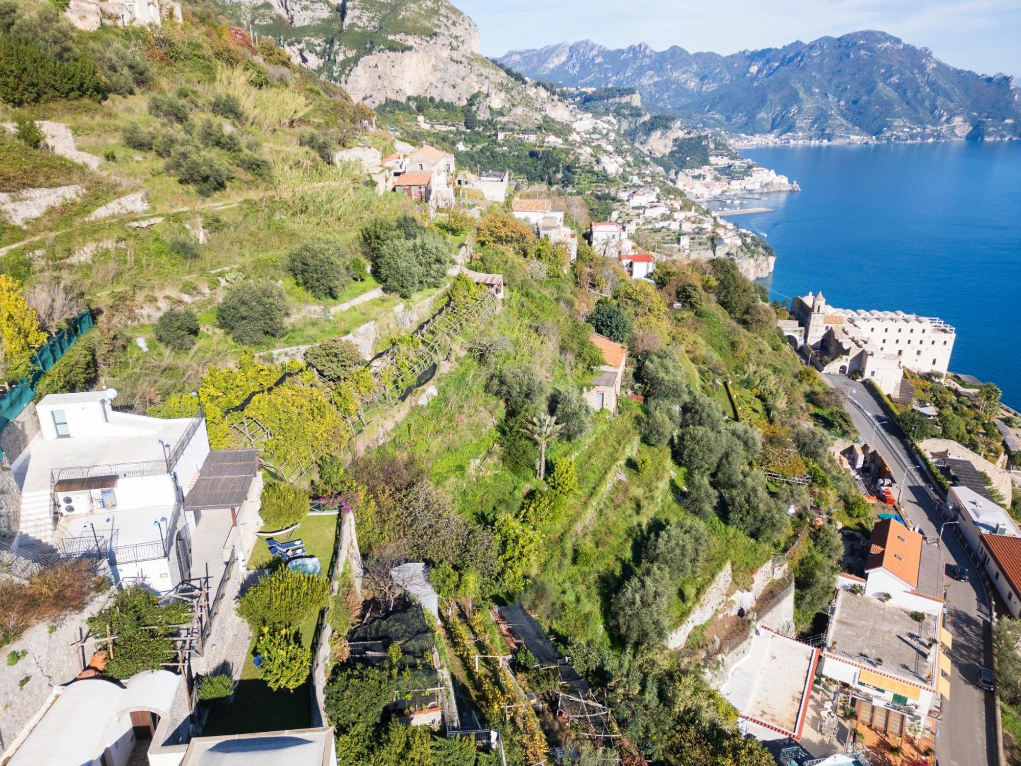 La Cascina - Villa Nenno Conca dei Marini Zewnętrze zdjęcie